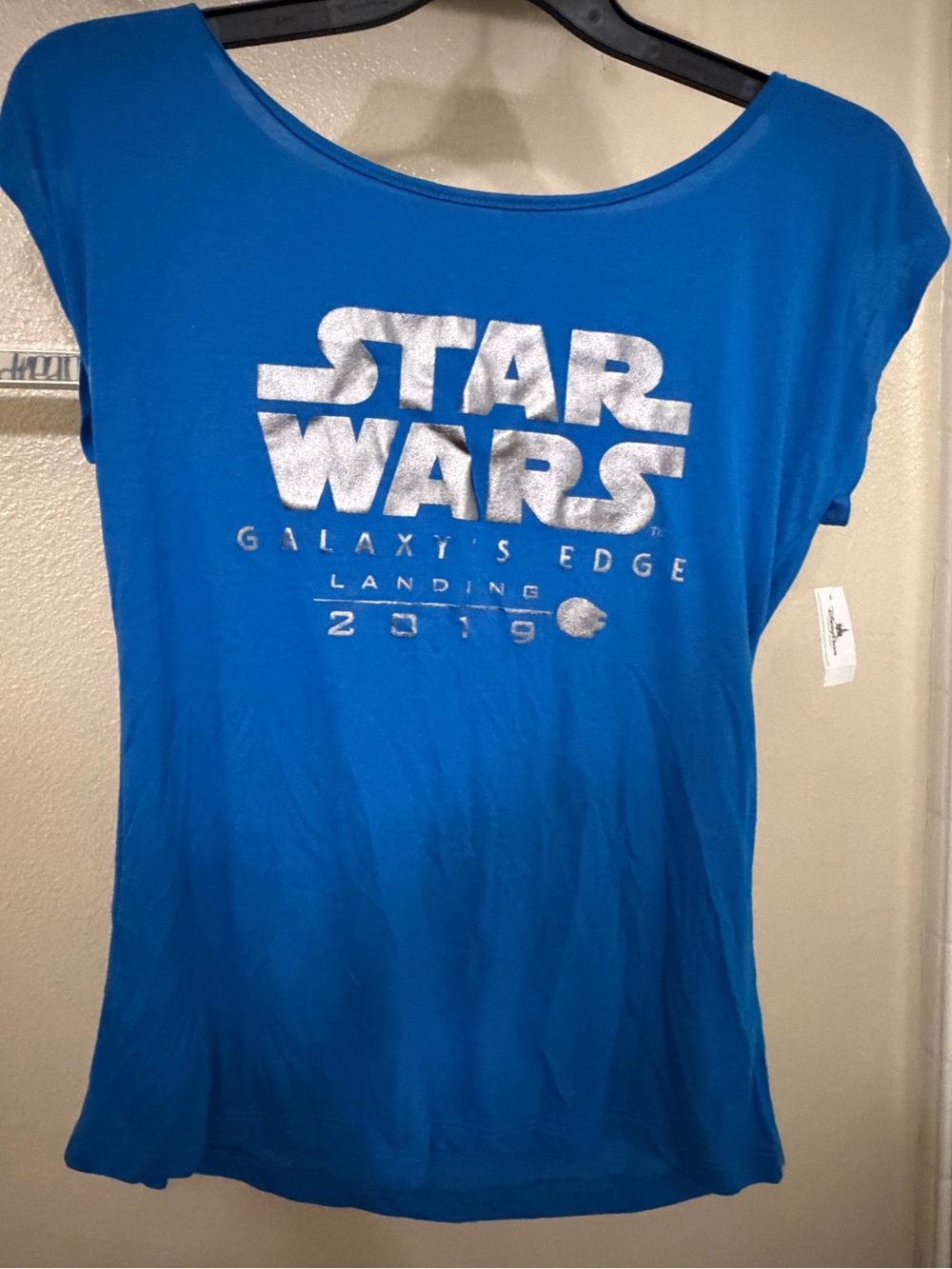 Star Wars Galaxy's Edge Blue Graphic Tee